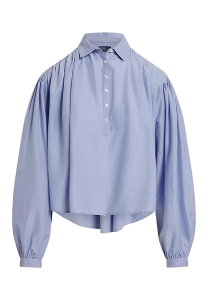 Silky Button Blouse